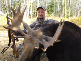 Karl's First Bull Moose